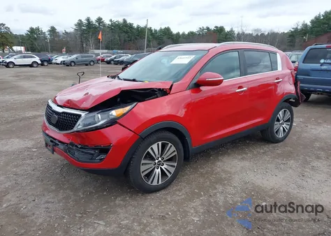 2014 Kia Sportage Ex из США, поврежденный, VIN KNDPCCAC0E7614643
